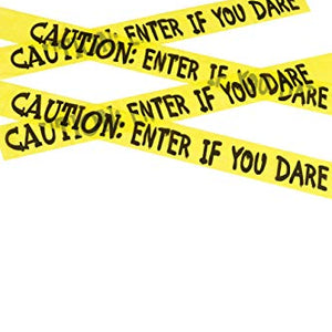 Smiffys Caution Enter If You Dare Tape