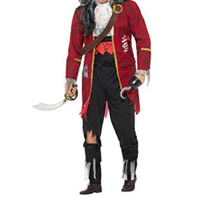 Smiffys 46866M Latex Deluxe Zombie Pirate Captain Costume (Medium)