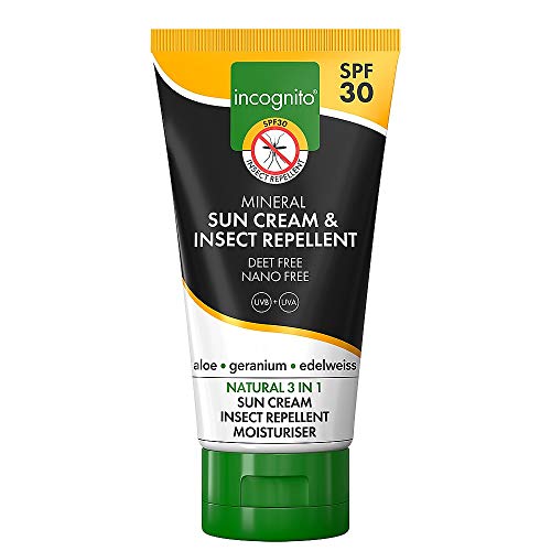 Incognito SPF30 Suncream and Insect Repellent, 150 ml