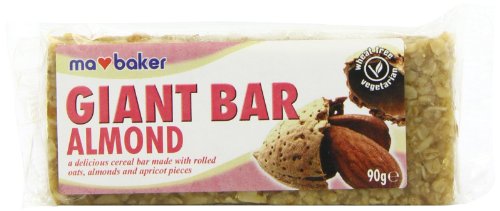 MA BAKER Giant Almond Bar 90g (PACK OF 20)