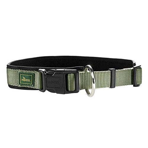Collar Neopren Vario Plus 60-65 Cm, 25 Mm Nylon Green/Neopren Black | Hunter
