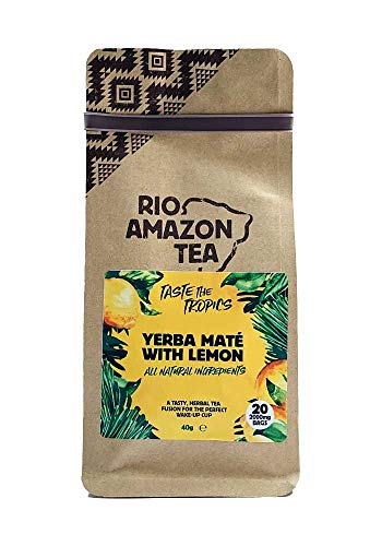 Rio Amazon Yerba Maté with Lemon Tea 40 Bags