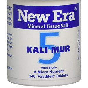 New Era Number 5 Kali. Mur. Tablets - Pack of 240