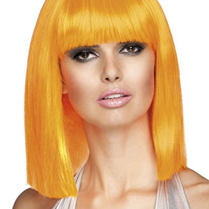 Smiffys Glam Wig - Neon Orange