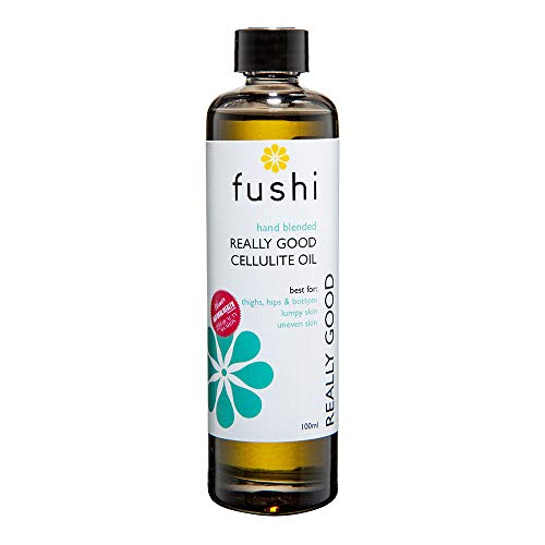 Fushi Really Good Cellulite Oil 100ml | Best for Thighs, Hips & Bottom, Lumpy Skin and Uneven Skin | Reduces appearance of Cellulite, Boosts Circulation, Tons & Firms | Ethical, Vegan, Made in the UK