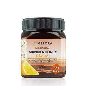 Melora Manuka Honey & Lemon 85+MGO 375g