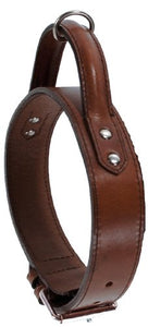 Collar With Curved Handle  85 Brown