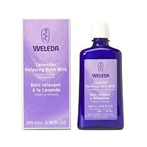 Weleda Lavender Relaxing Bath Milk 200ml x 2 (Pack of 2)