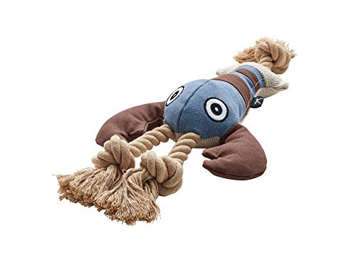 Dog Toy Canvas Sansibar Rantum Lobster 43 Cm, With Squeaker  Pack Of 3 | Hunter