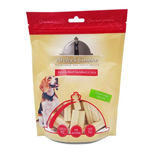 Rice & Beef Sandwich Stix Bag 100G Archy'S Cuisine