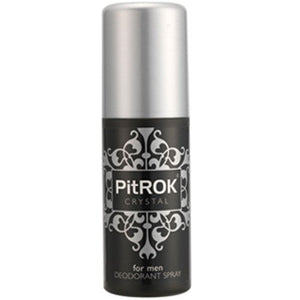 PitROK Crystal Natural Deodorant Spray for Men, 100 ml