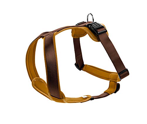 Harness Neopren Xs 38-48 Cm, 15 Mm Nylon Brown/Neopren Caramel | Hunter