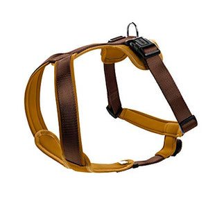 Harness Neopren Xs 38-48 Cm, 15 Mm Nylon Brown/Neopren Caramel | Hunter