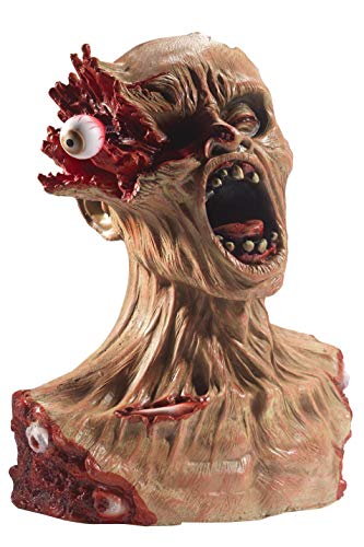 Smiffys 46937 Latex Exploding Eye Zombie Bust Prop, Multi-colour, One Size