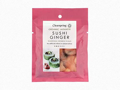 Clearspring | Sushi Ginger Pickle Organic | 3 x 50g