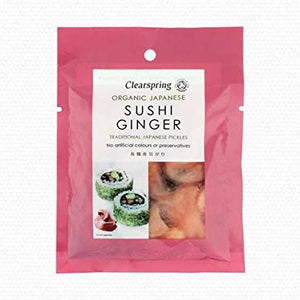 Clearspring | Sushi Ginger Pickle Organic | 3 x 50g