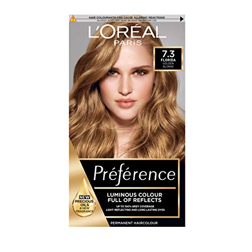 L'Oréal Preference Infinia 7.3 Florida Honey Blonde Hair Dye