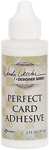 Ranger Wendy Vecchi Perfect Card Adhesive 2Oz-Fine Tip Applicator