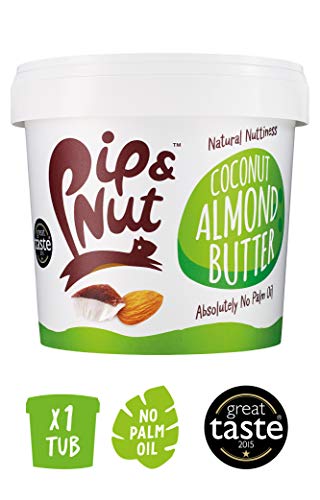 Pip & Nut Coconut Almond Butter - 1kg - Absolutely No Palm Oil, Californian Almonds, High in Fibre, Vegan Friendly