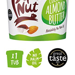 Pip & Nut Coconut Almond Butter - 1kg - Absolutely No Palm Oil, Californian Almonds, High in Fibre, Vegan Friendly