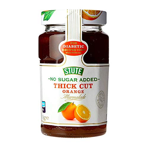 STUTE Diabetic Thick Cut Orange Marmalade 430g (PACK OF 1)