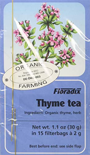 Salus Floradix Thyme Herb Tea 15 Teabags