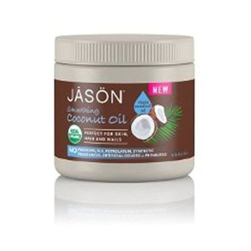 Jason Bodycare Smoothing Coconut Oil 443 ML x 4 (Pack of 4)