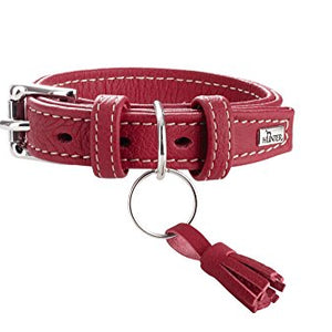 Collar Cannes 40 Burgundy, Leather | Hunter