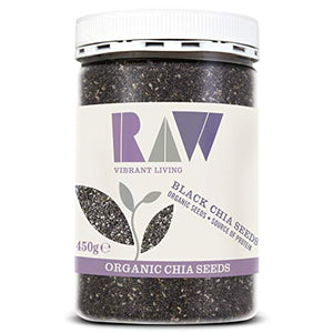 Raw Health Black Chia Seeds - Organic 450g