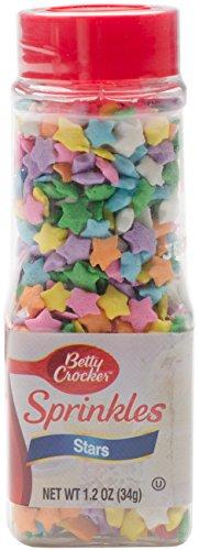 Signature Brands Betty Crocker Sprinkles 1.2Oz-Stars