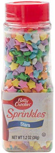 Signature Brands Betty Crocker Sprinkles 1.2Oz-Stars