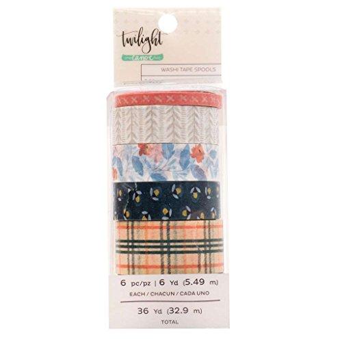One Canoe Two Twilight Embellishments 6 Piece Washi Tape