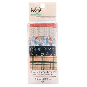 One Canoe Two Twilight Embellishments 6 Piece Washi Tape