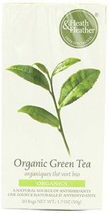 Heath And Heather Organic Green Tea 20bag