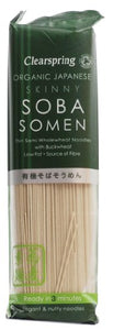 Organic Japanese Skinny Soba Somen 200g