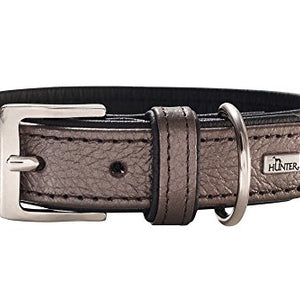 Collar Capri Pearl, 40 Brown/Black, Leather | Hunter