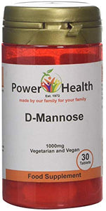 Power Health 1000mg D-Mannose - Pack of 30 Tablets