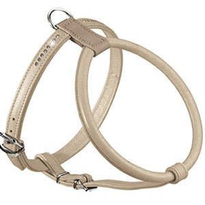 Harn. Round & Soft Luxus Elk Petit 65/8  Elkskin Beige | Hunter