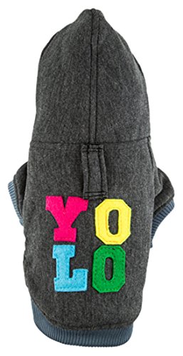 Hoodie Yolo Graphite S | Bowl & Bone