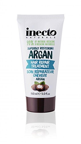 inecto Naturals Superbly Restoring Hair Repair Treatment, Argan 150 ml - Pack of 6