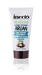 inecto Naturals Superbly Restoring Hair Repair Treatment, Argan 150 ml - Pack of 6