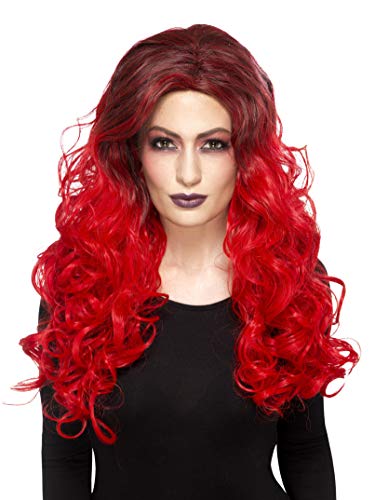 Smiffys 45045 Deluxe Devil Glamour Wig (One Size)