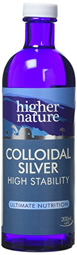 Higher Nature Colloidal Silver - 200ml Bottle