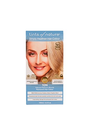 Tints of Nature Organic 10N Natural Platinum Blonde Permanent Hair Colour 130ml