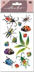 Sticko Classic Stickers, Bugging Out Foil