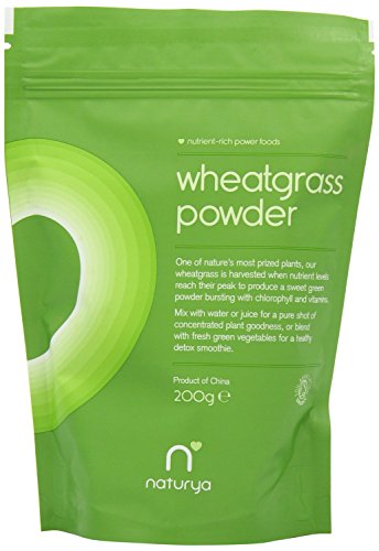 Naturya Organic Wheatgrass Powder 200g (Pack of 2)