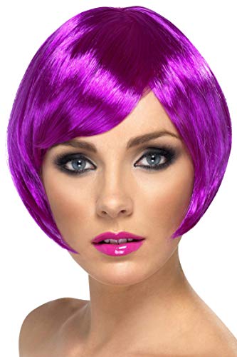 Smiffys Babe Wig - Purple