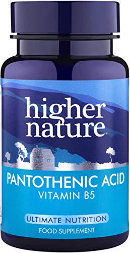 Higher Nature Pantothenic Acid 500mg Pack of 60