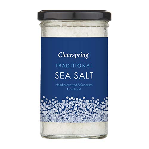 Clearspring Traditional Unrefined Sea Salt, 250g (Pack of 2)