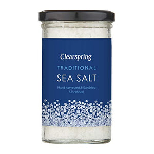 Clearspring Traditional Unrefined Sea Salt, 250g (Pack of 2)
